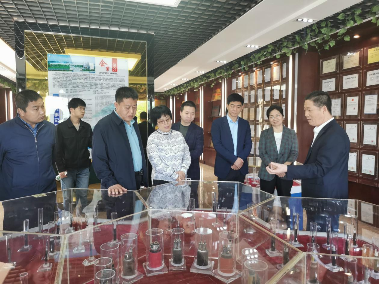 河北省市監局率寧晉電纜企業代表一行蒞臨我司調研